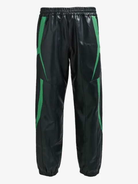 BREATH embossed-logo track pants