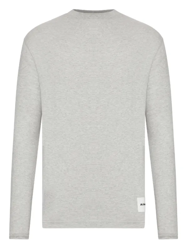 Jil Sander ロングTシャツ 3枚組 | グレー | FARFETCH JP