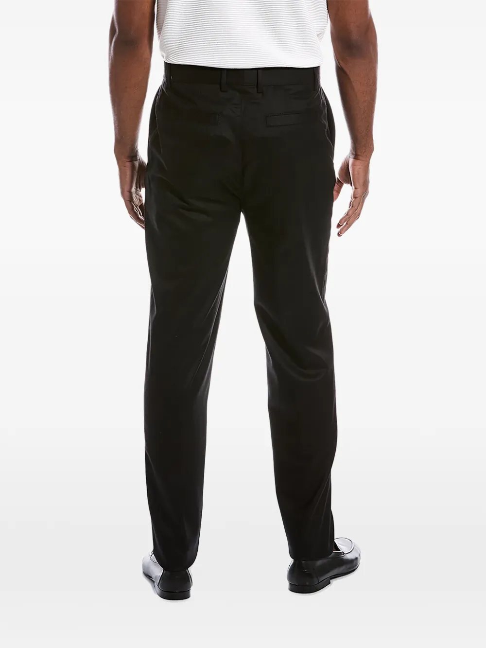 Brunello Cucinelli pressed-crease wool trousers Zwart