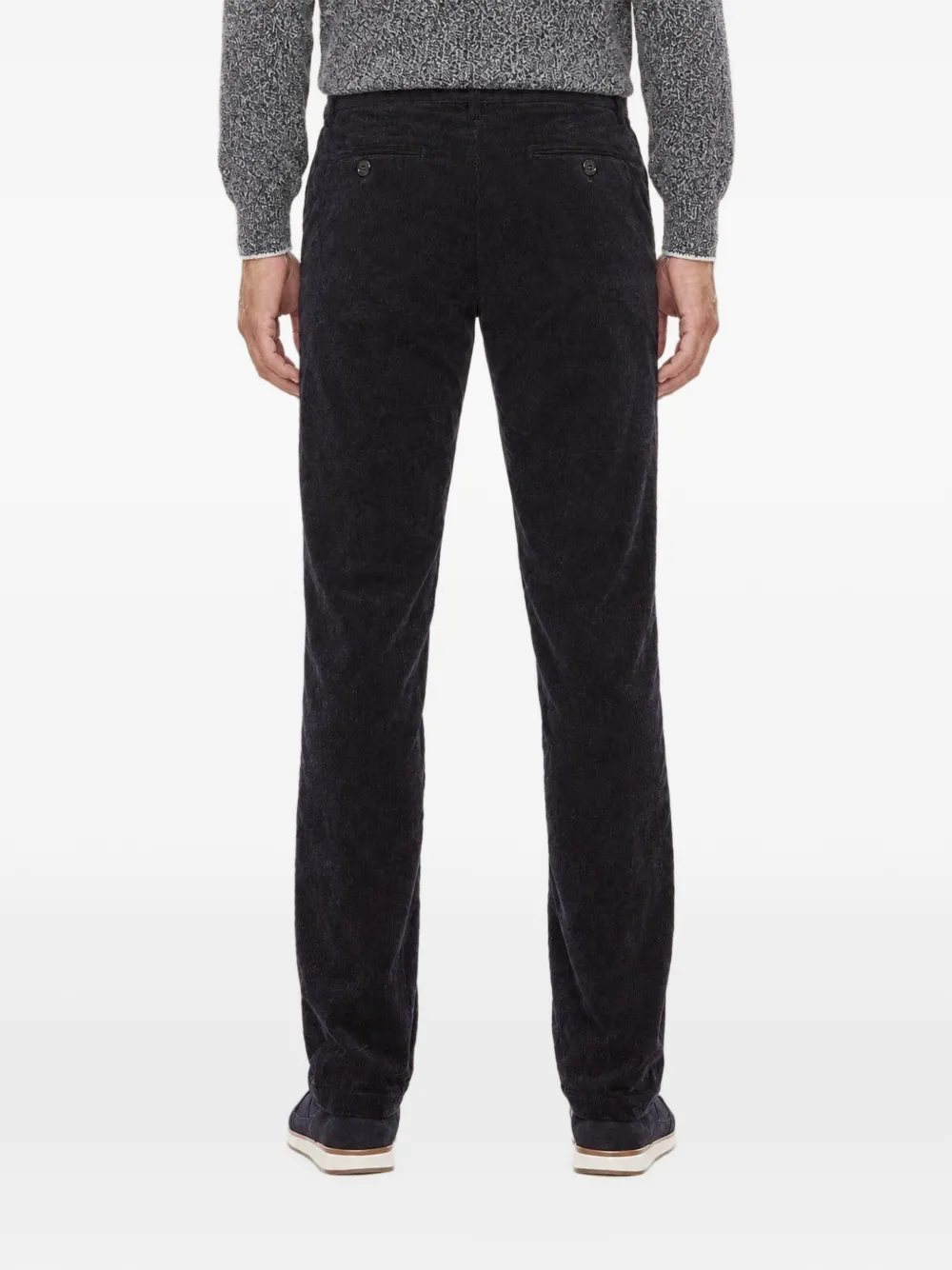 Brunello Cucinelli corduroy trousers Blauw