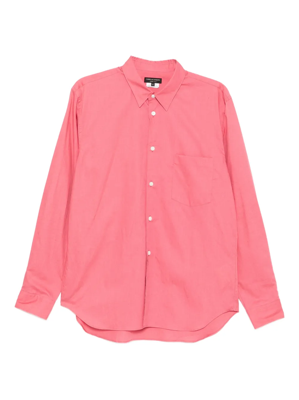 Comme des Garçons Homme Plus Camicia in cotone - Rosa