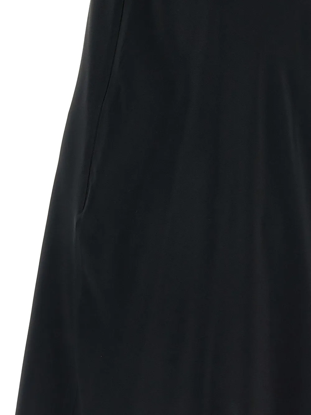 珠饰V领迷你连衣裙