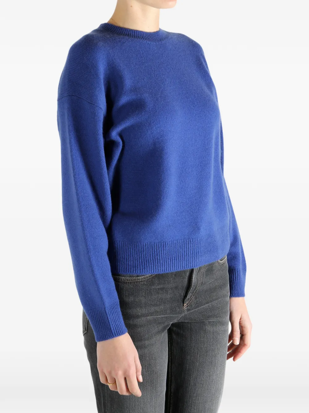  Auralee Crew-neck Sweater - Blue 