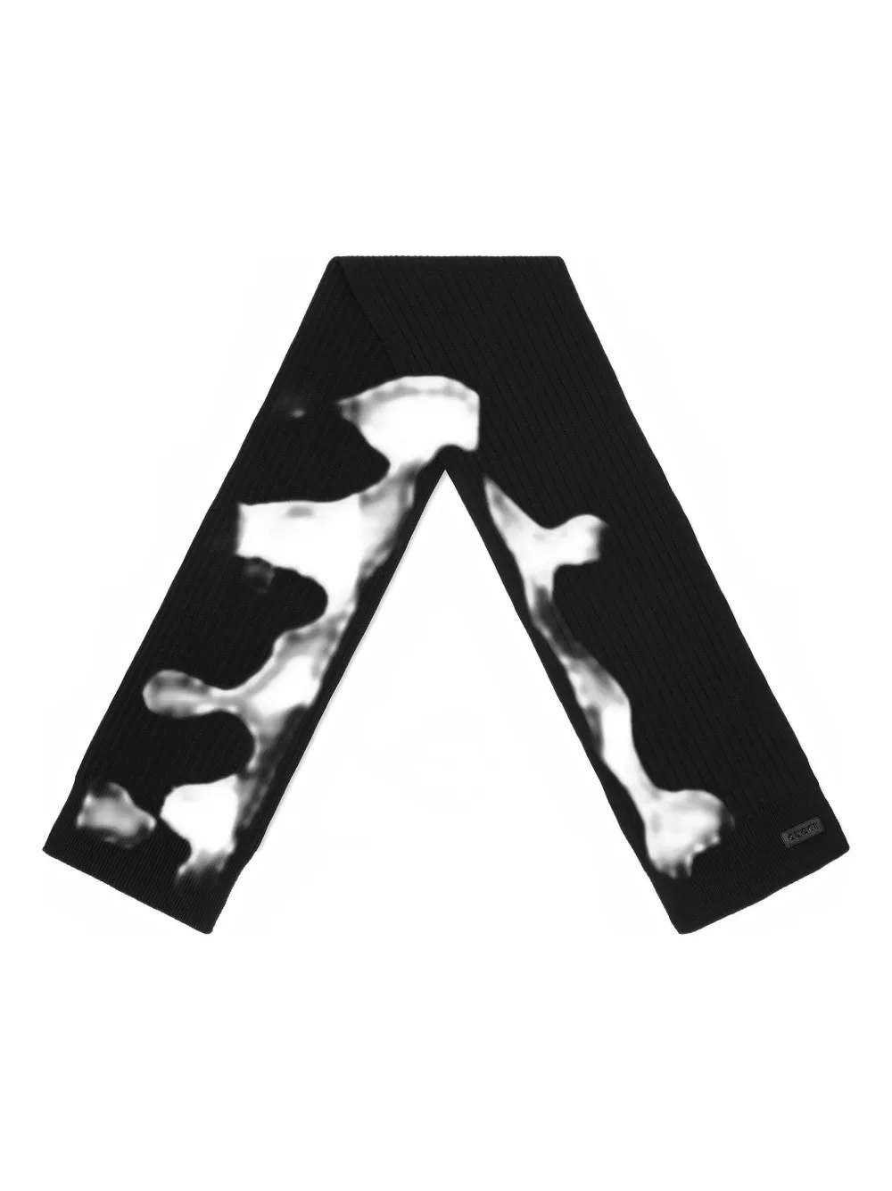 Gucci ribbed wool scarf | Black | Image 1