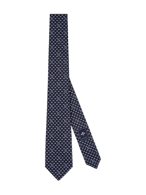 Gucci logo geometric tie