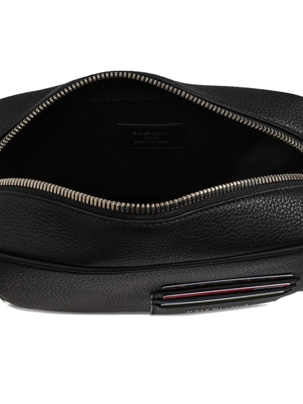 Balenciaga Credit Camera zip-fastening messenger bag Zwart