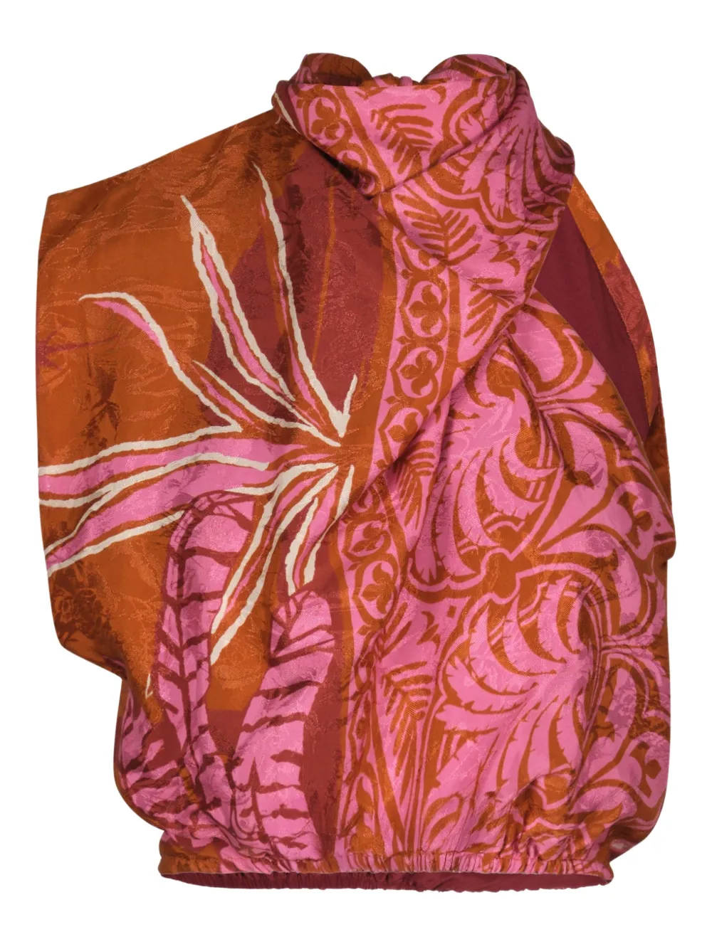Johanna Ortiz foral-print top | Orange | Image 1