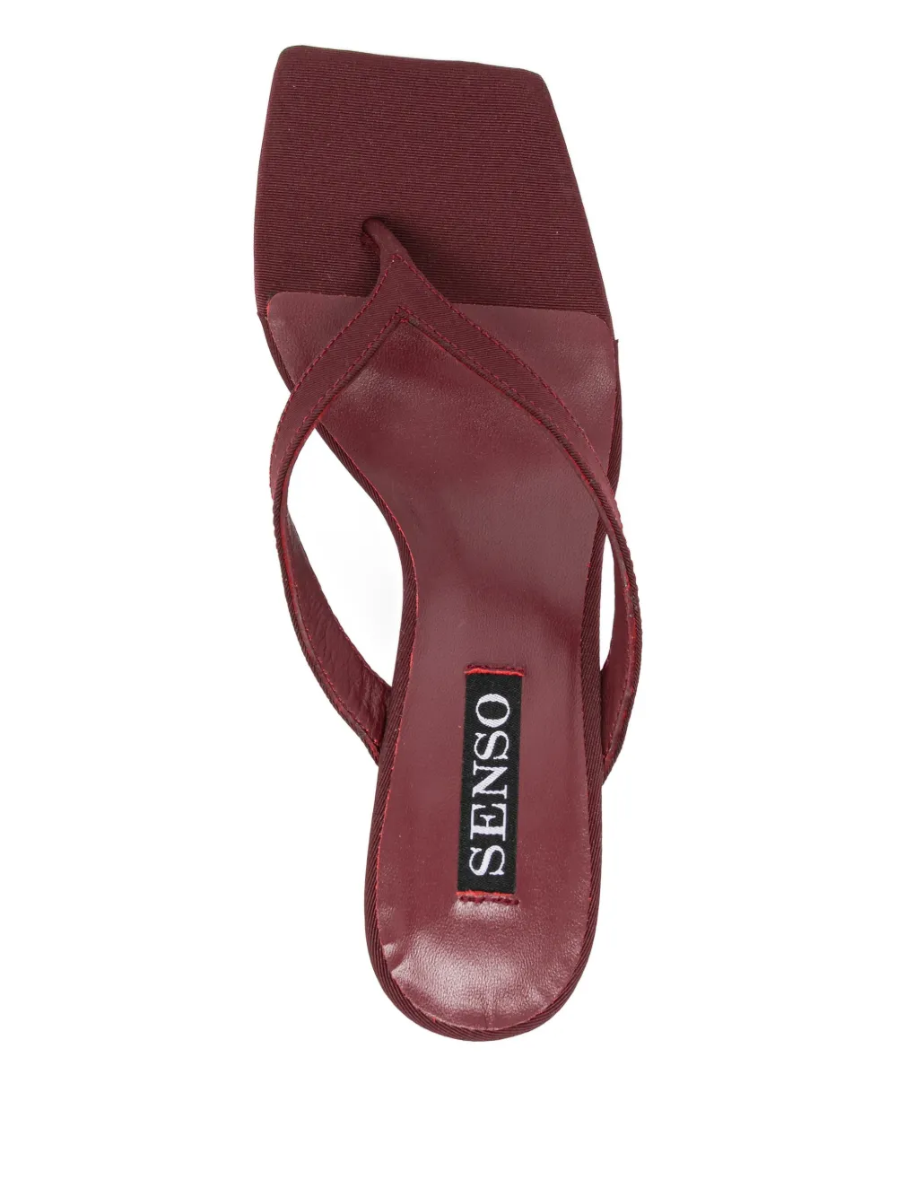 Senso Elvie 75mm sandalen Rood