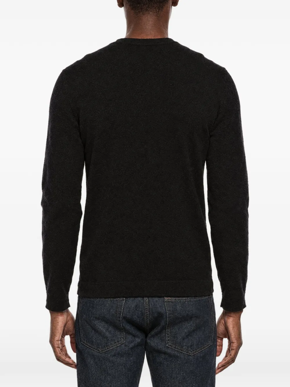 Brunello Cucinelli crew-neck long-sleeve sweater Zwart