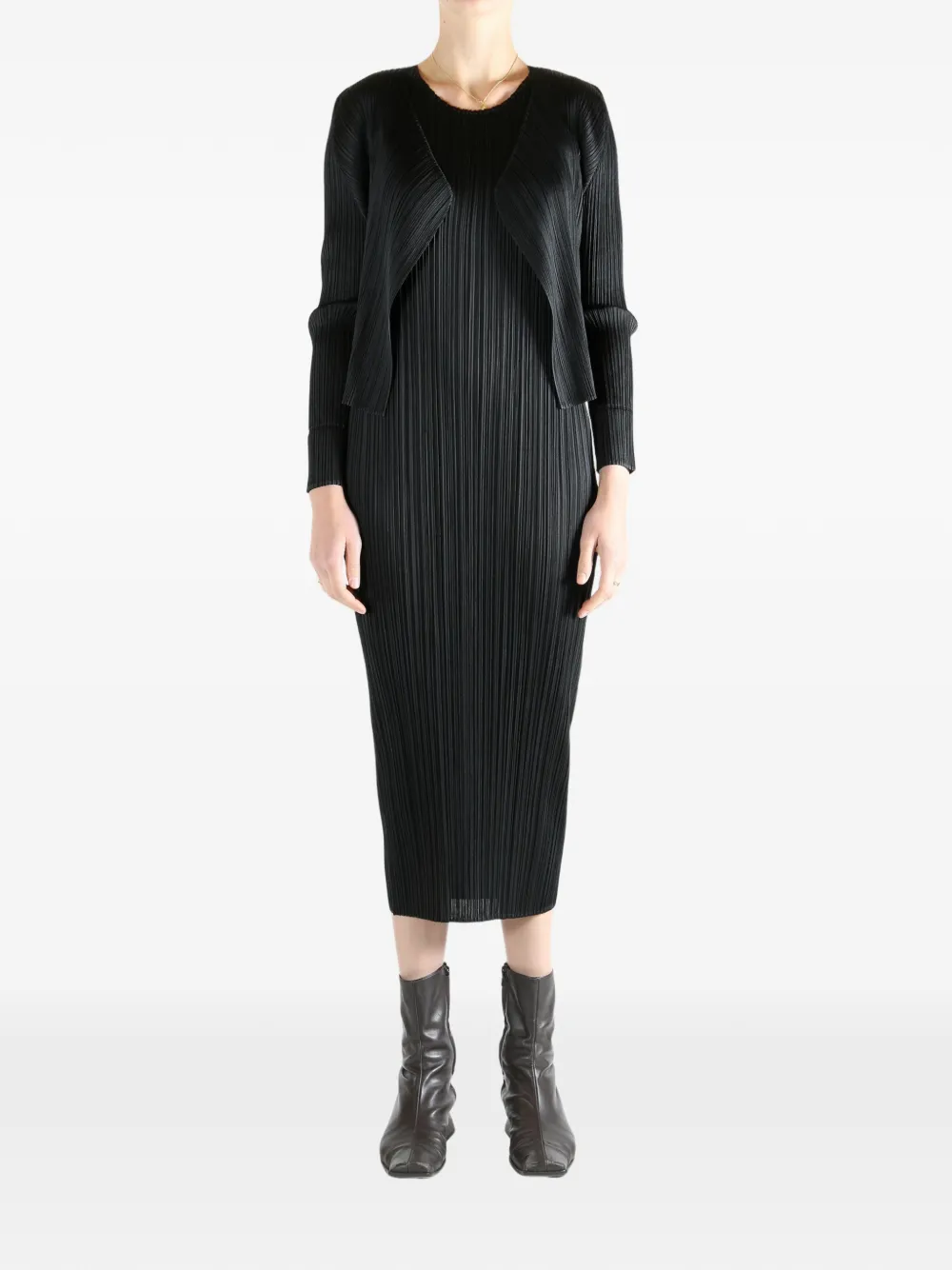 Pleats Please Issey Miyake chamarra plisada | Chamarras ajustadas | Image 2