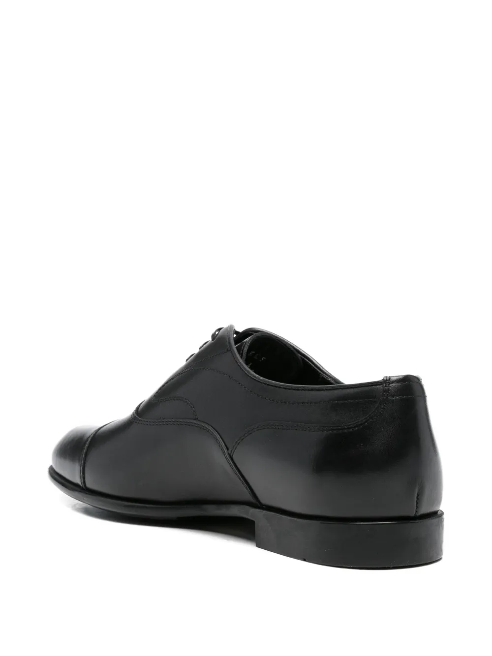 Ferragamo Leren Oxford schoenen Zwart