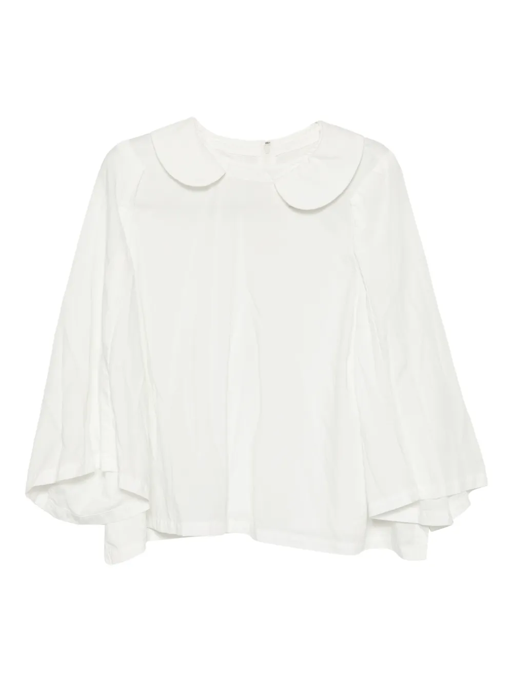 Comme Des Garçons Comme Des Garçons Blusa in popeline - Bianco