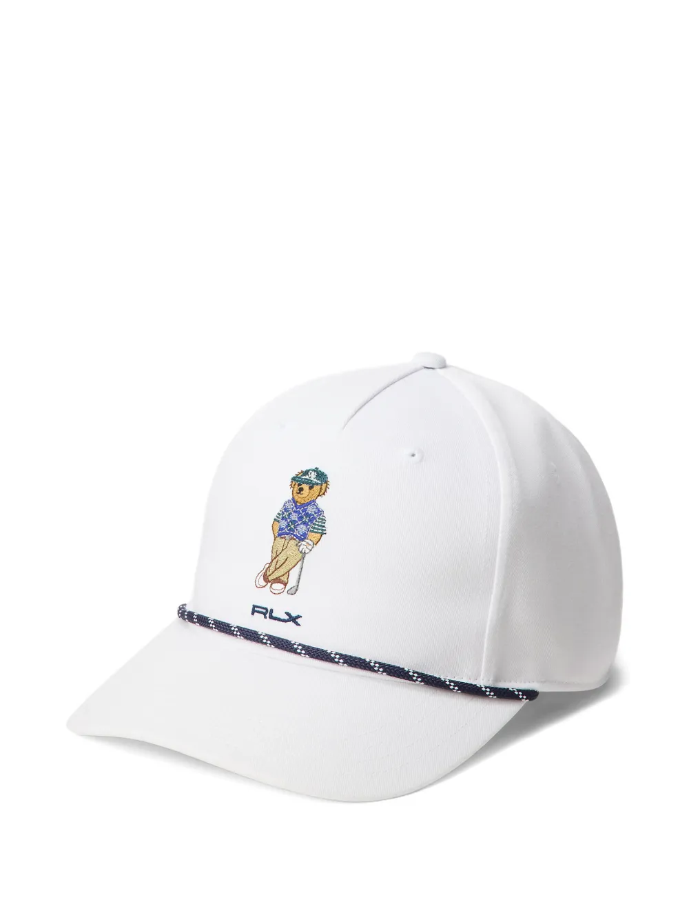 RLX Ralph Lauren Cappello da baseball con ricamo - Bianco