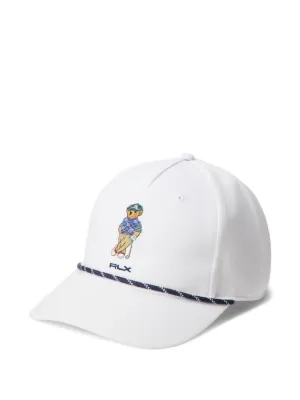 Ralph Lauren RLX ホワイトキャップ Ralph Lauren RLX Crest Cap White | TRENDYGOLF USA