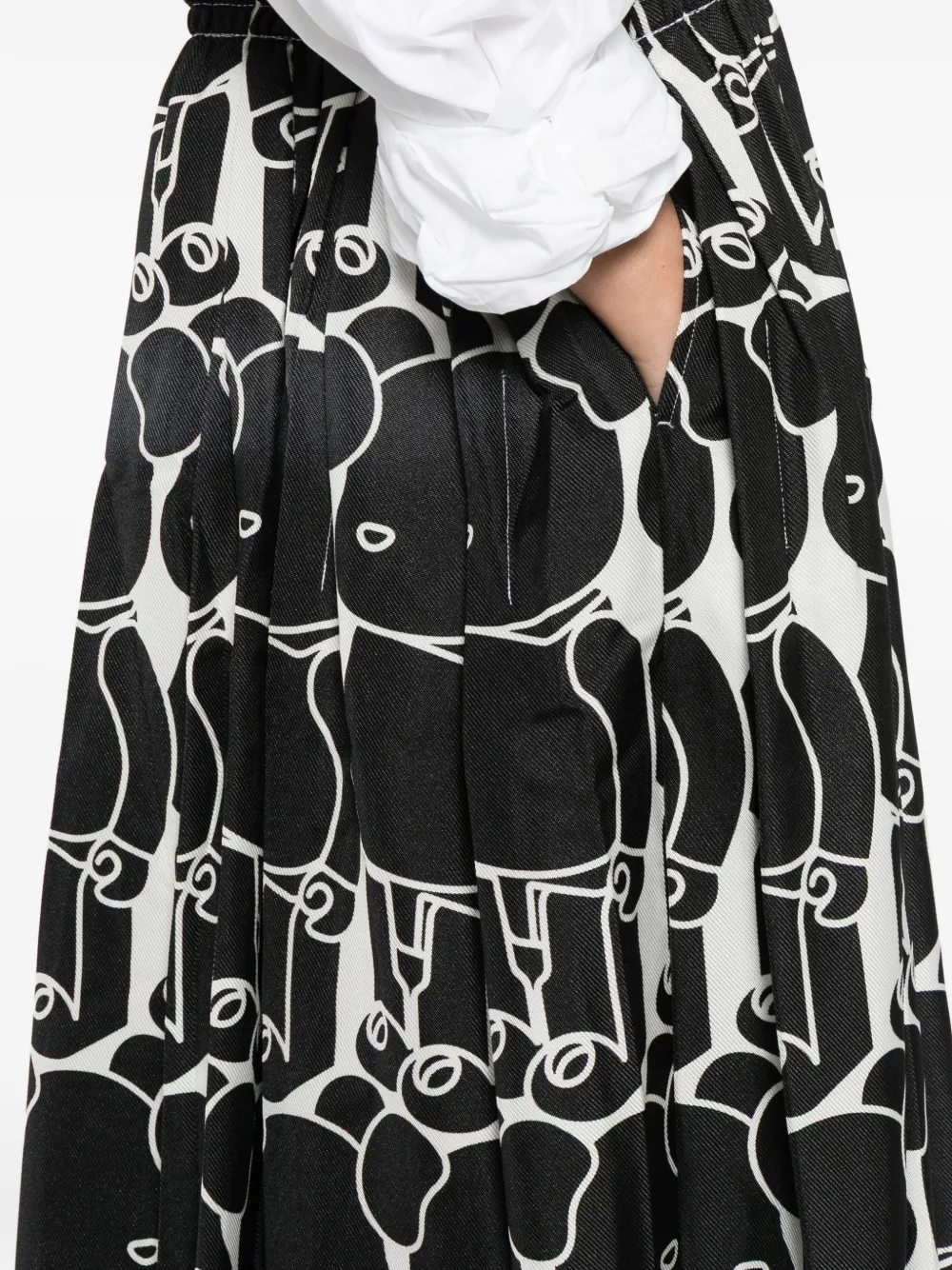 Comme Des Garçons Bearbrick スカート | ブラック | FARFETCH JP