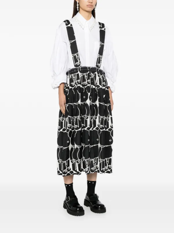 Comme Des Garçons Bearbrick スカート | ブラック | FARFETCH JP Comme Des Garçons Bearbrick スカート | ブラック | FARFETCH JP