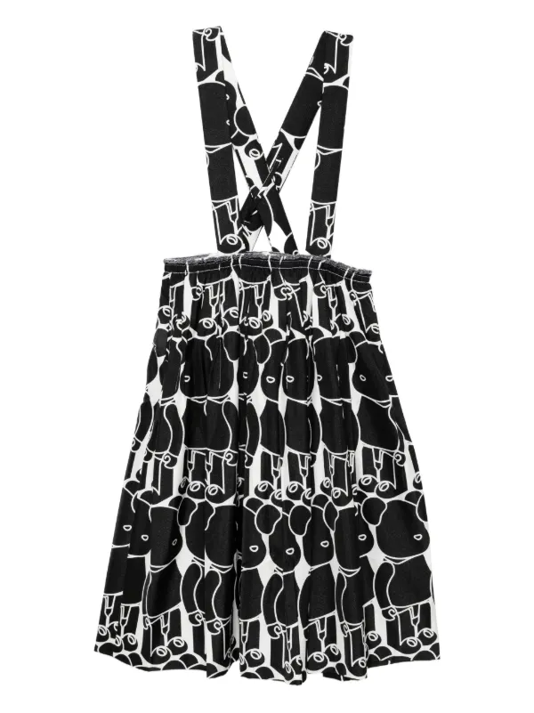Comme Des Garçons Bearbrick スカート | ブラック | FARFETCH JP