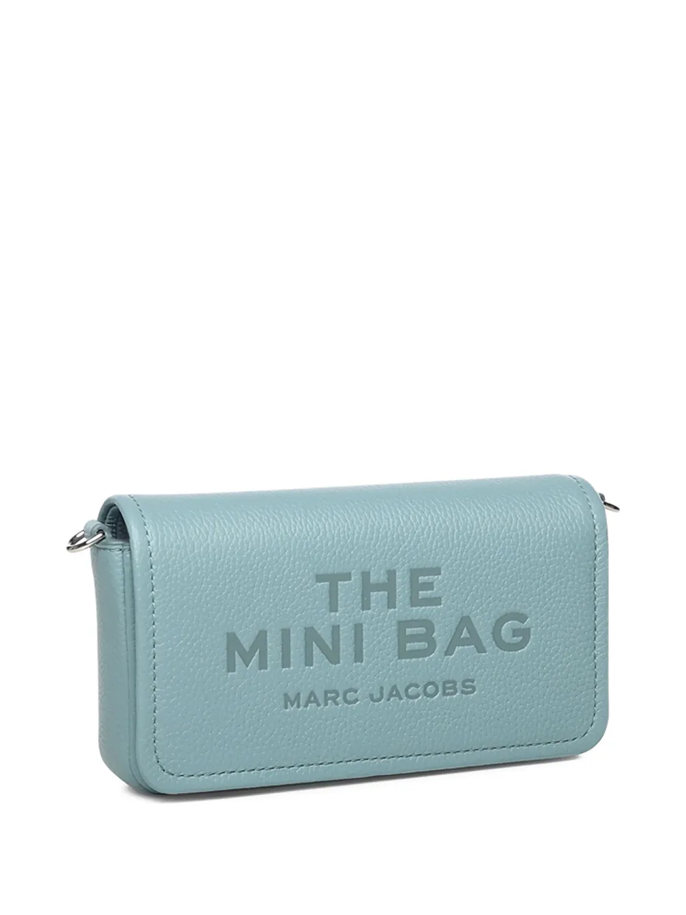 Marc Jacobs Embossed-logo Mini Bag In Blue