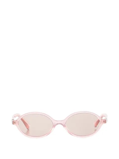 Miu Miu Eyewear lentes de sol con armazón ovalada