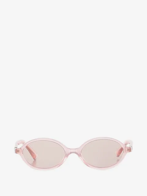 Miu Miu Eyewear Zonnebril met ovalen montuur
