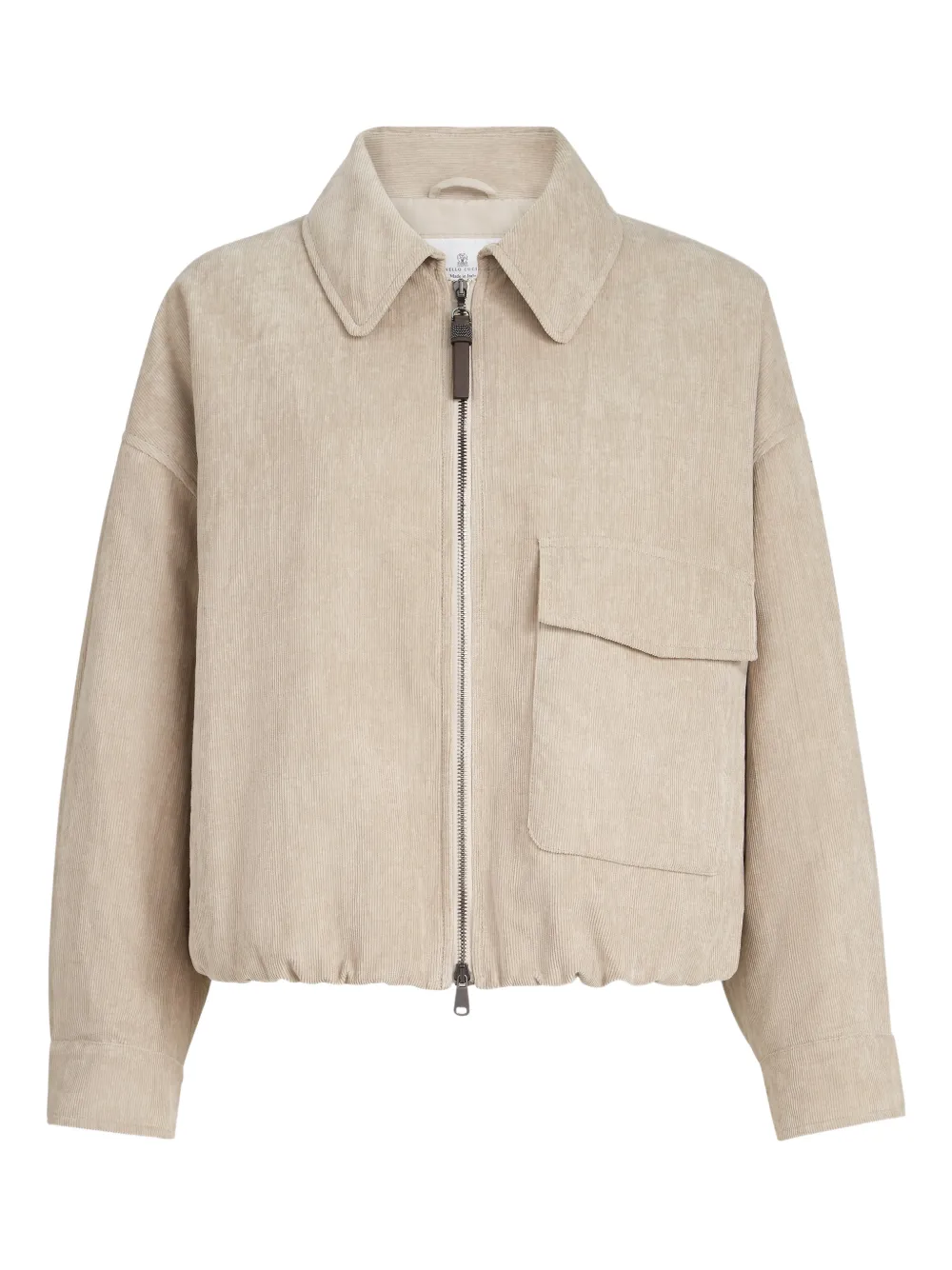 Brunello Cucinelli corduroy-effect jacket | Neutrals | Image 1