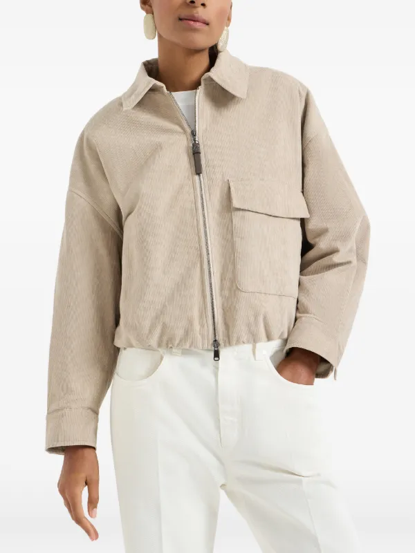 Brunello Cucinelli コーデュロイ ジャケット | ニュートラル