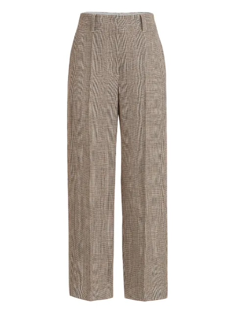 Brunello Cucinelli plaid-pattern trousers