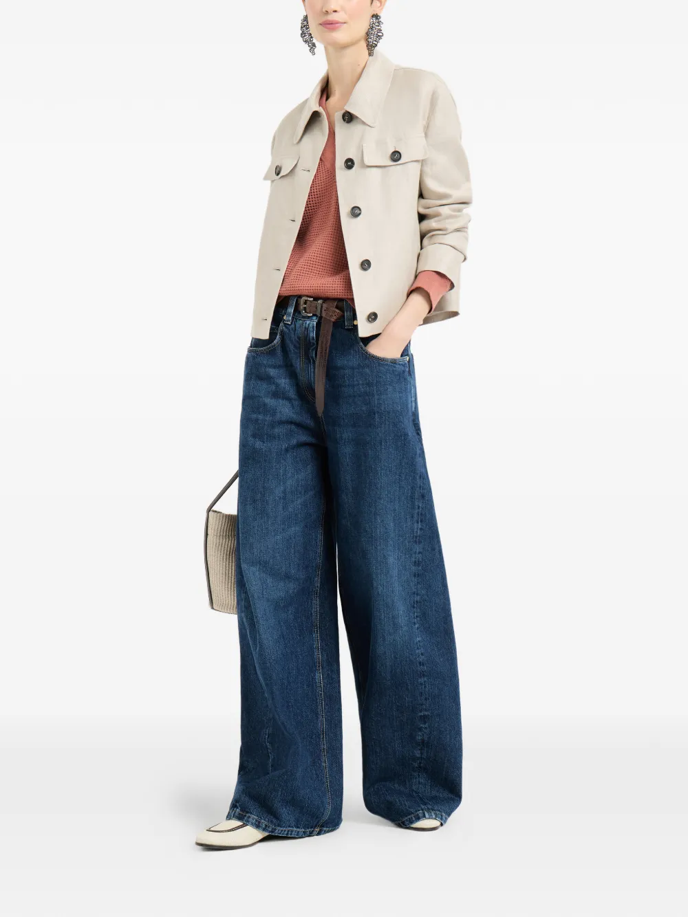 Brunello Cucinelli suéter con cuello en V | Suéteres | Image 2