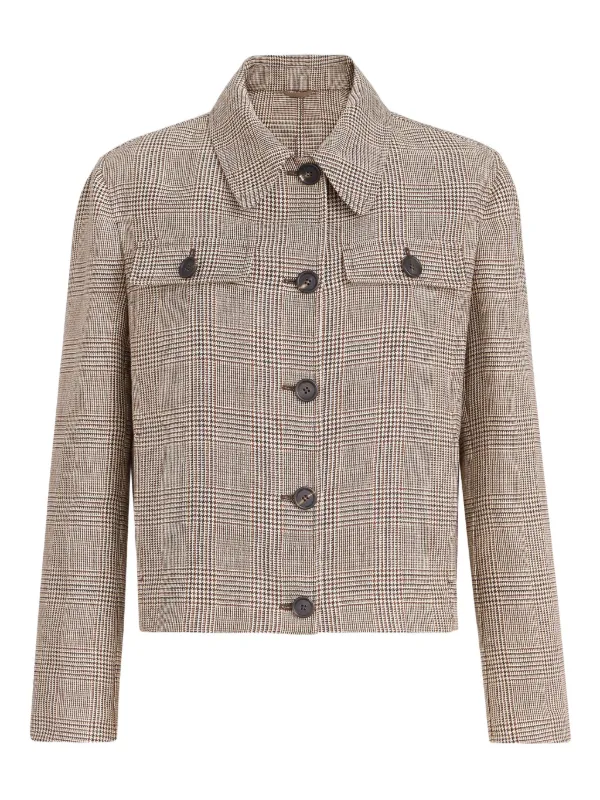 Brunello Cucinelli モニーレディテール ジャケット | ニュートラル