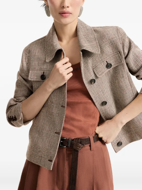 Brunello Cucinelli モニーレディテール ジャケット | ニュートラル