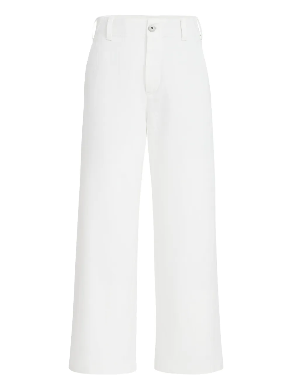 Brunello Cucinelli Pantaloni con zip - Bianco