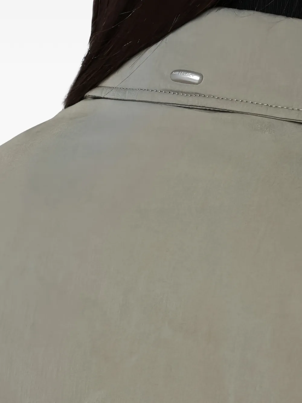 OUR LEGACY zip collared bomber jacket Groen