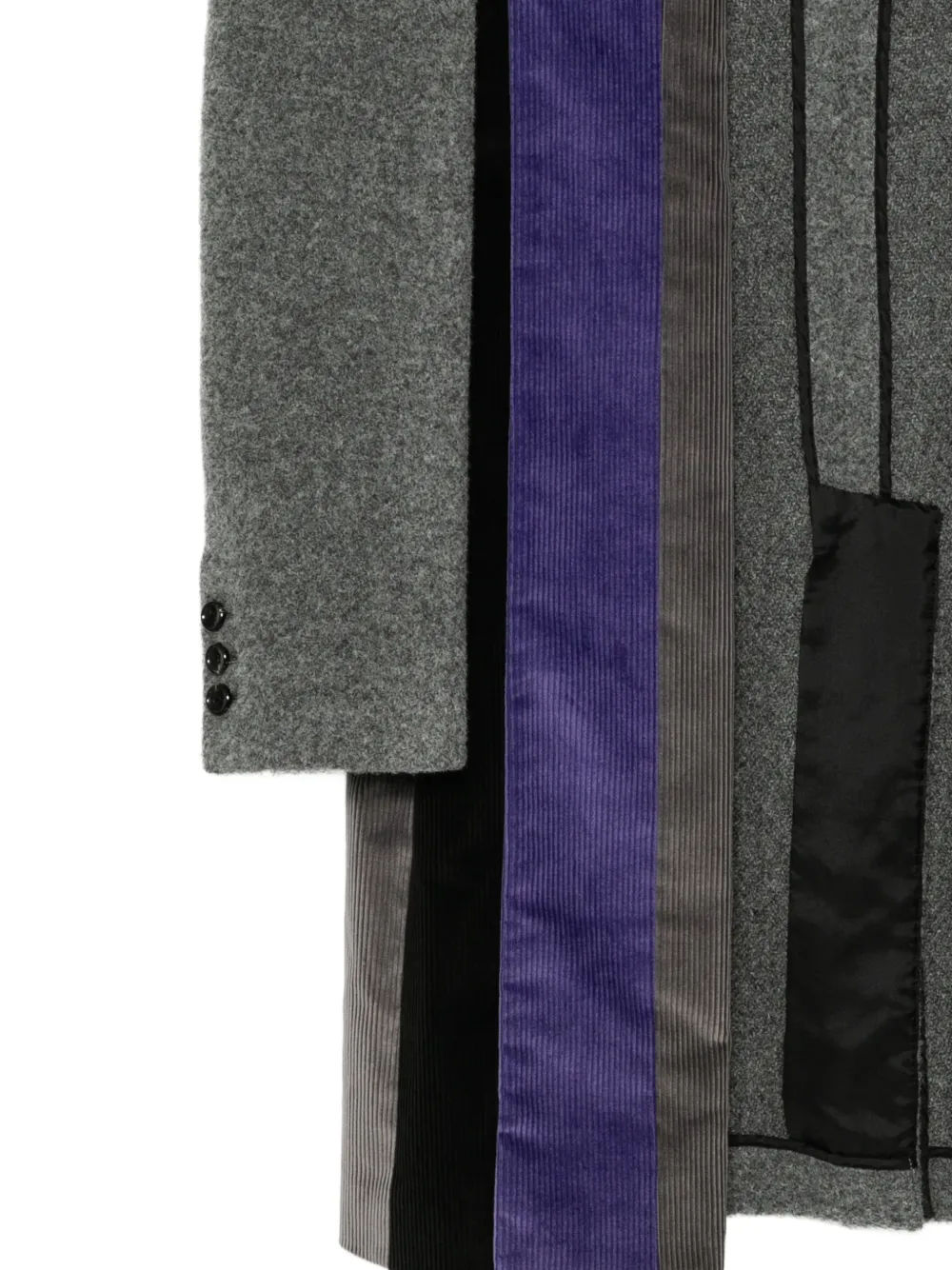 Comme des Garçons Homme Plus Jas met vlakken Grijs