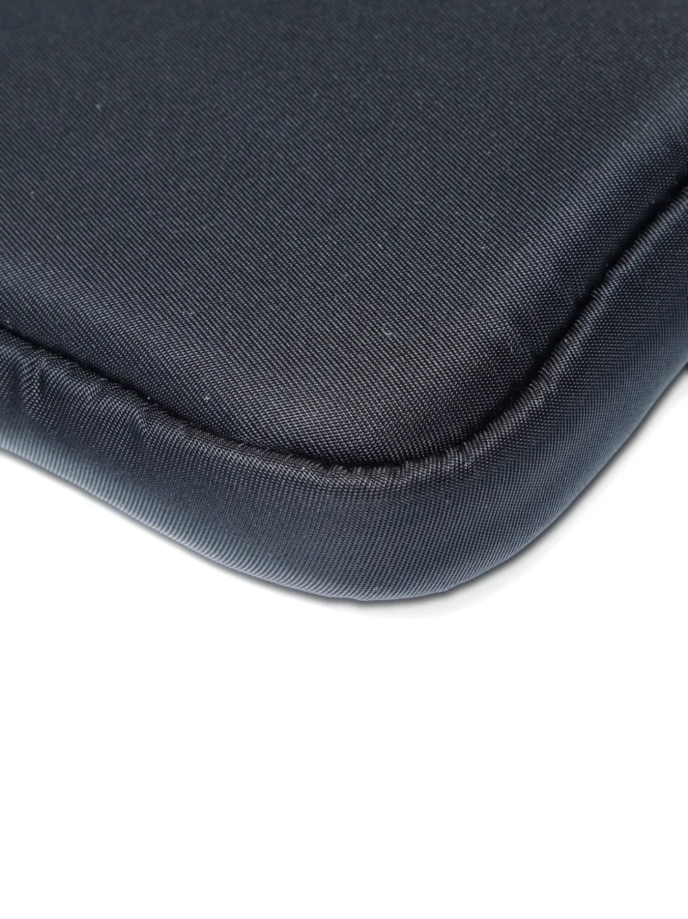 Pre-owned Prada 2020-2025 Mini Zip Coin Purse In Black