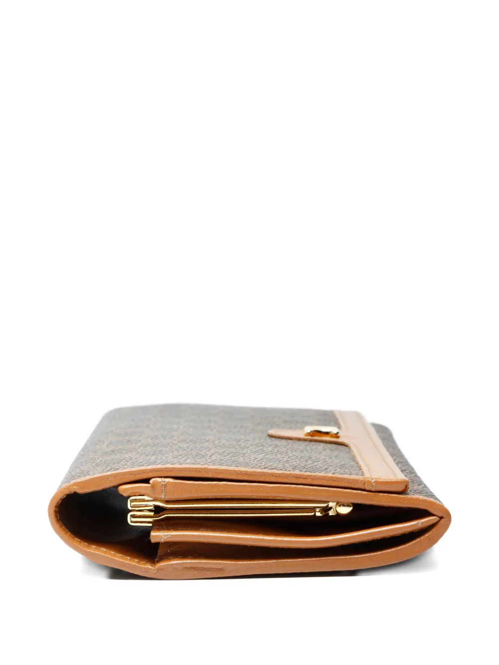 CELINE Pre-owned 1990-2000s Macadam Wallet In Brown