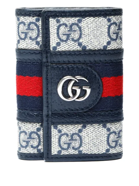 Gucci Pre-Owned  2020-2025 Ophedia logo stripe keyholder