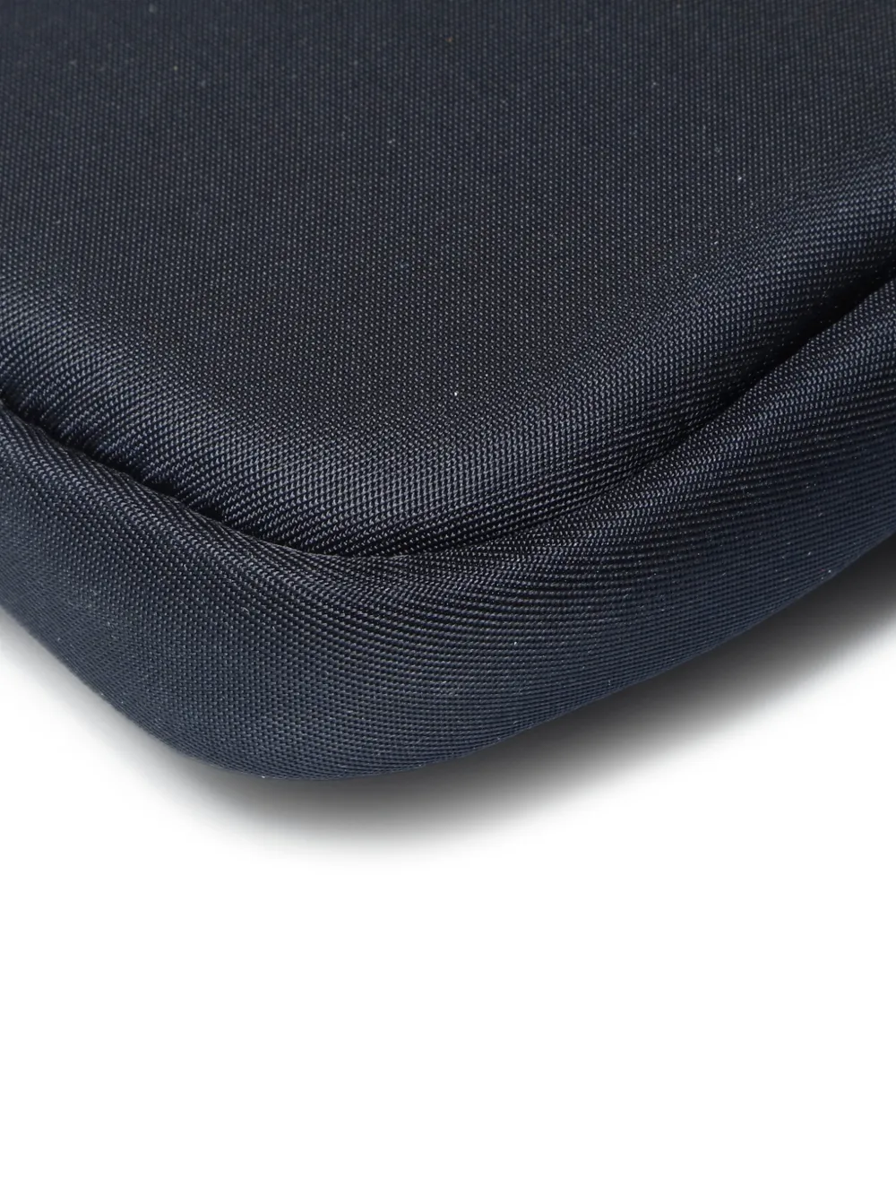 Pre-owned Prada 2020-2025 Mini Logo-plaque Coin Purse In Black