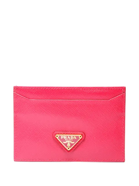 Prada Pre-Owned 2020s logo card holder