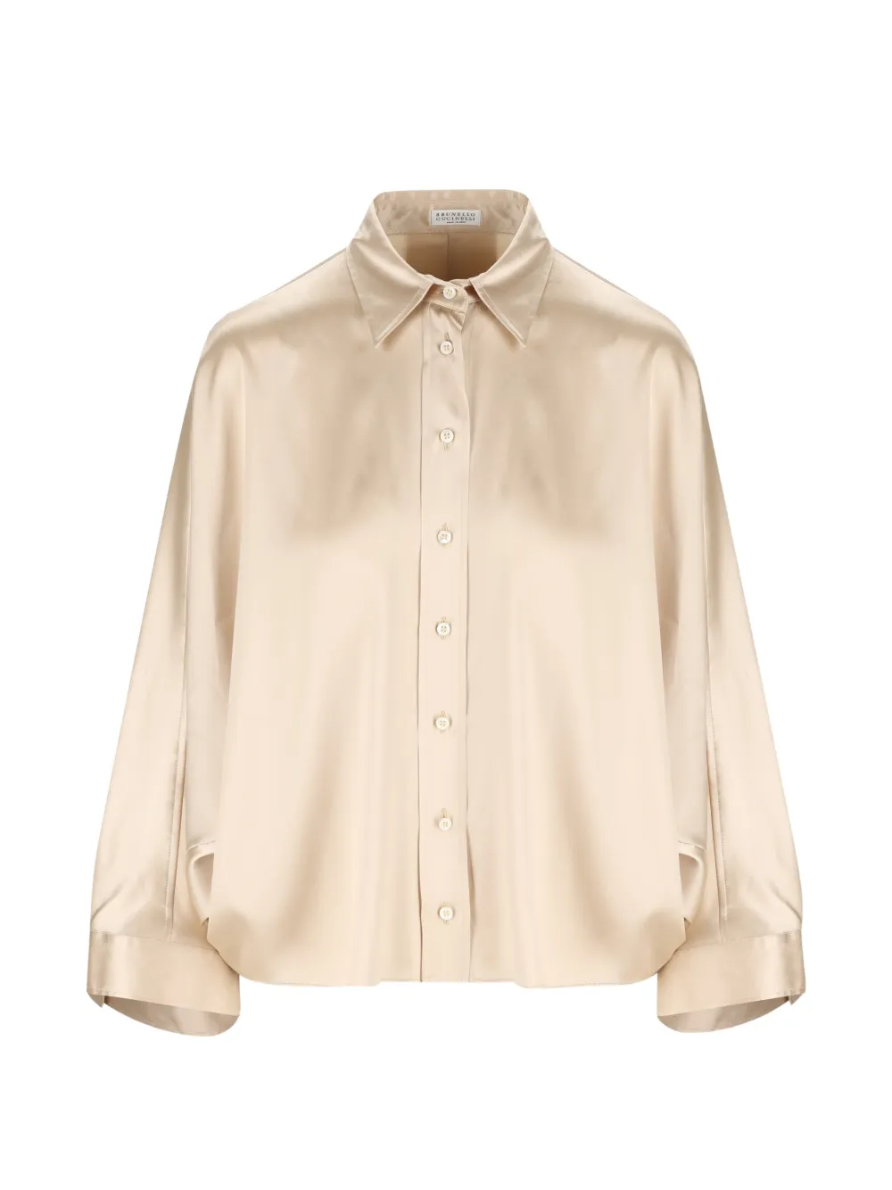 Brunello Cucinelli Camicia a maniche lunghe - Toni neutri