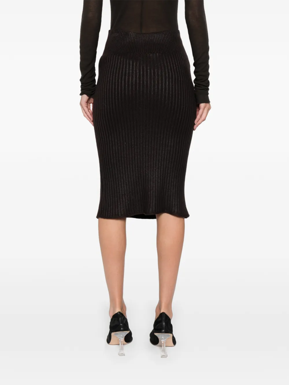 1990s Ribbed Skirt