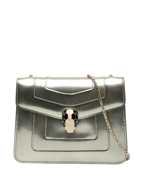 Bvlgari Pre-Owned 2010-2025 Small Patent Serpenti Forever crossbody bag