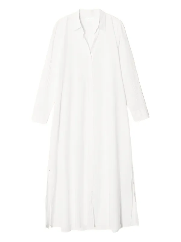 Xirena Boden Shirt Maxi Dress - White