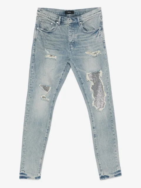 Purple Brand jeans con detalles de lentejuelas