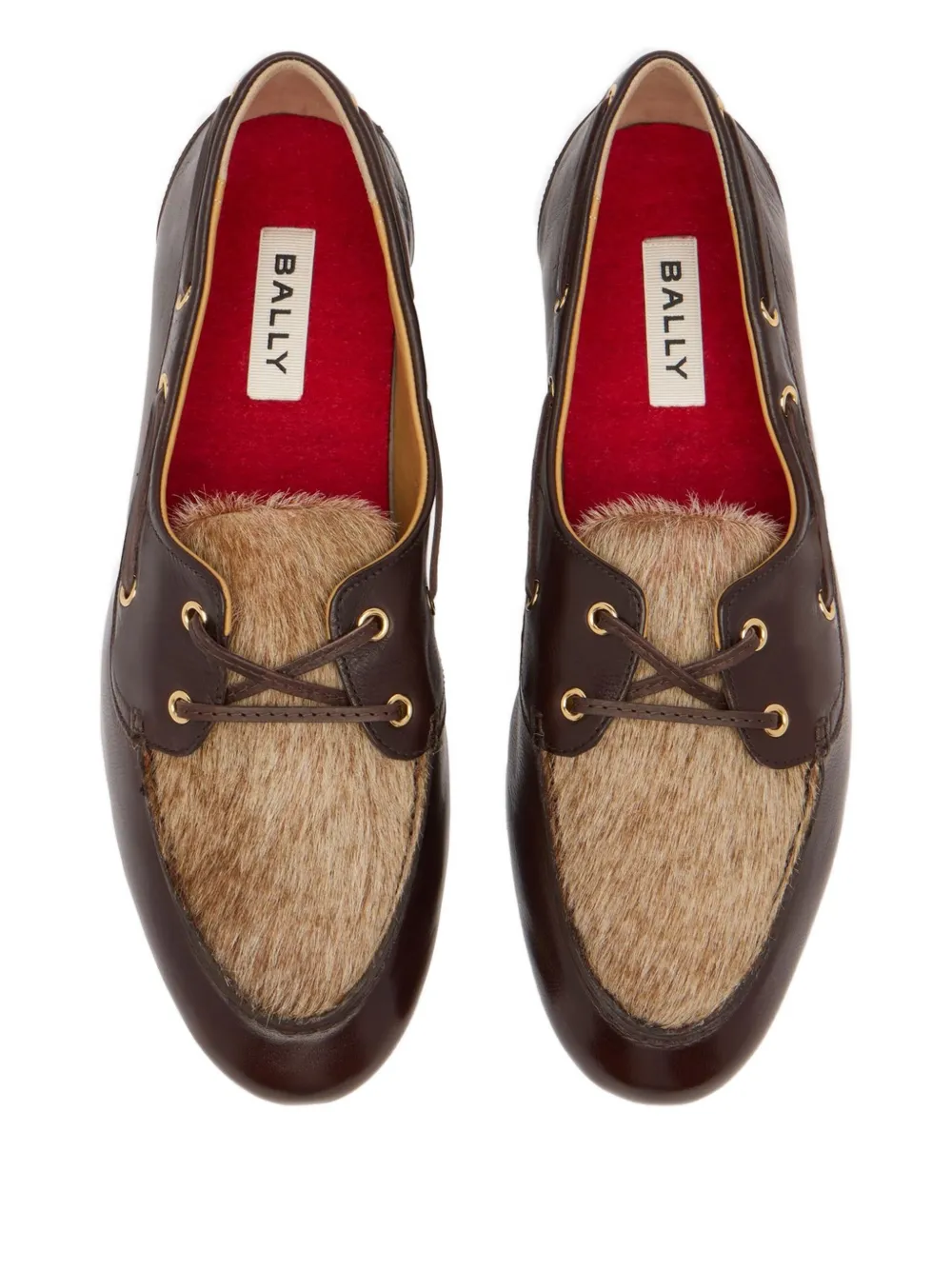 Bally Schoenen met ringlets Bruin