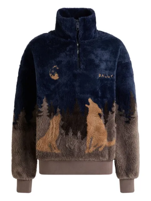 Bally half-zip sweatshirt