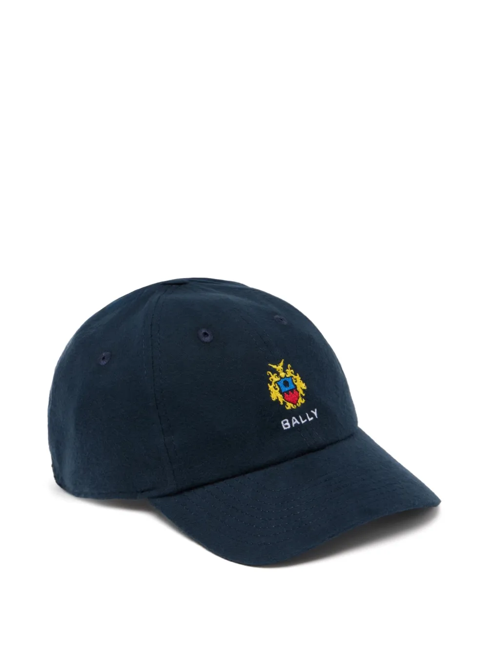 Bally logo-embroidery baseball hat | Blue | Image 1