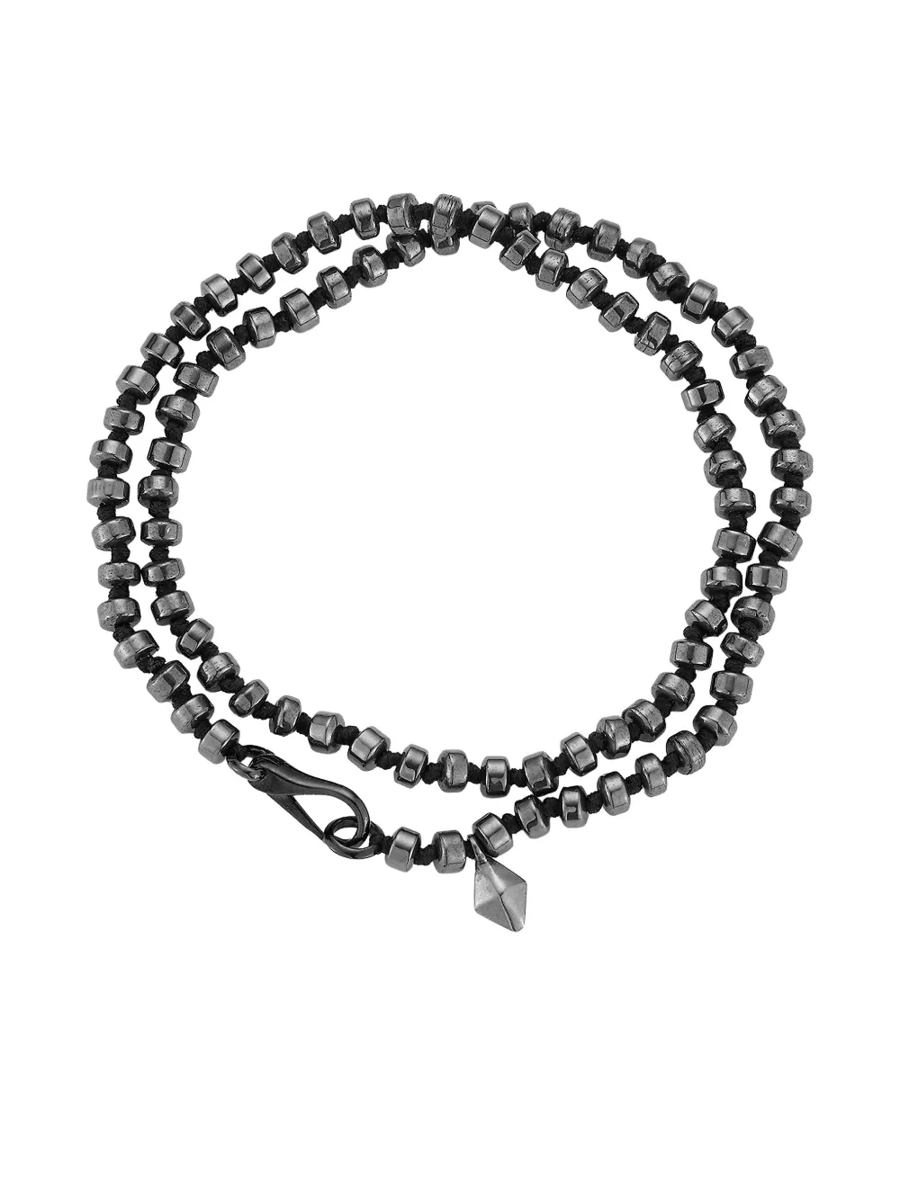 Walters Faith Bracciale con ematite - Nero