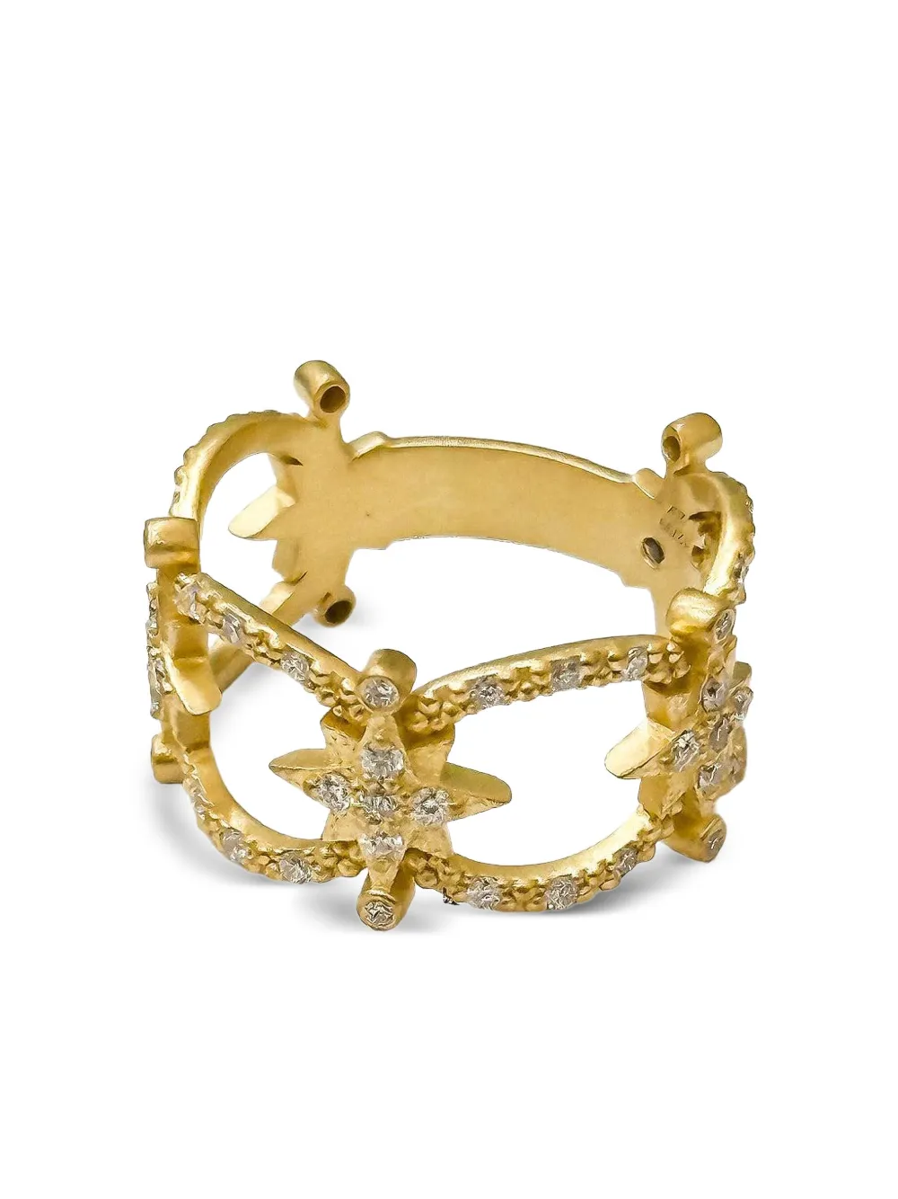 COOMI yellow gold diamond ring - ゴールドトーン COOMI yellow gold diamond ring - ゴールドトーン