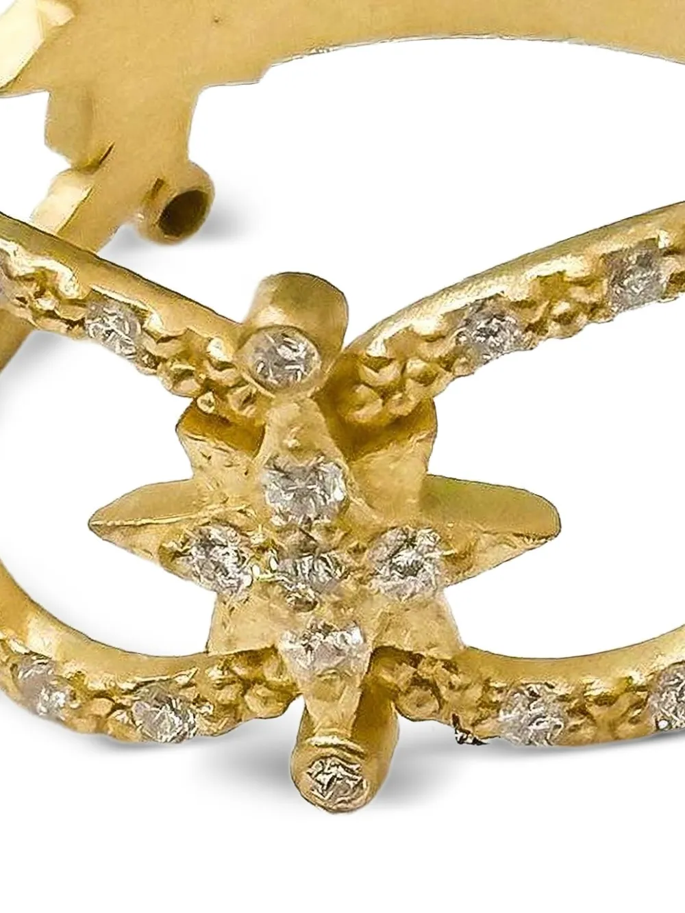  Coomi Yellow Gold Diamond Ring 