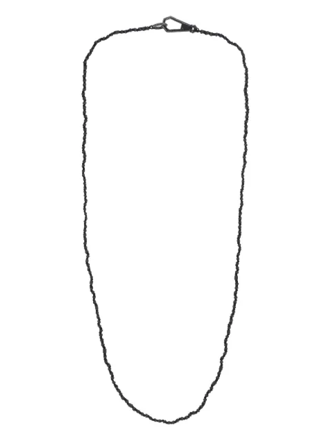 Walters Faith beaded matte hematite necklace